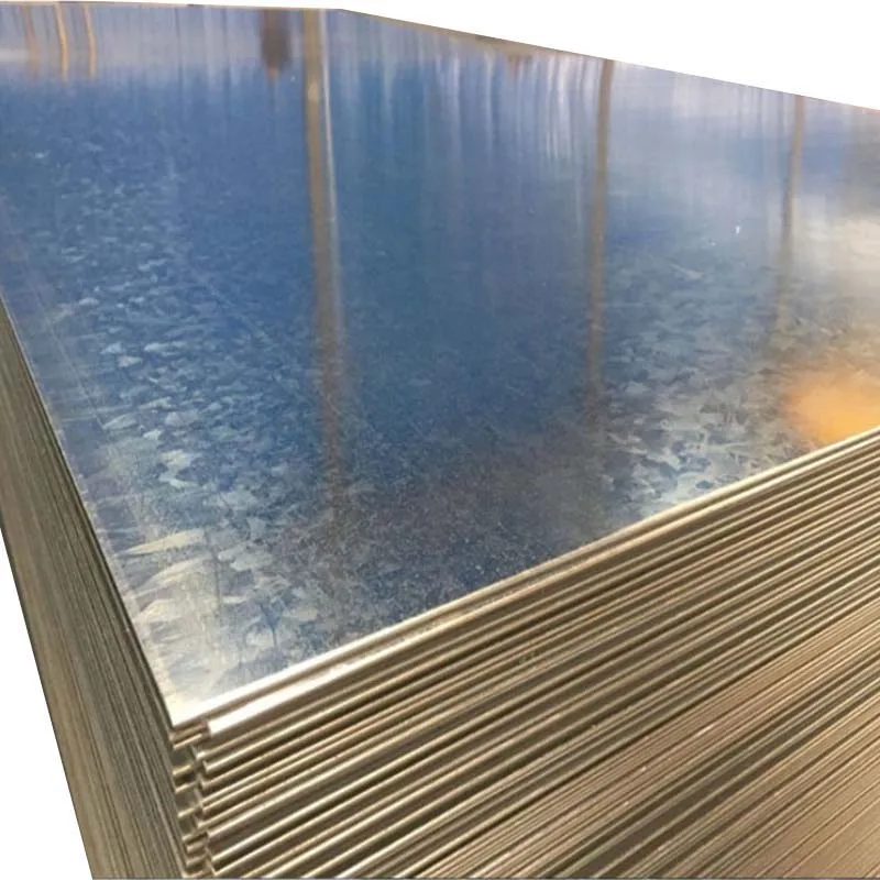 Galvanized steel plate